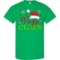 thumbnail image 3 of Inktastic Papa Claus with Christmas Santa Hat and Snowflakes T-Shirt, 3 of 5