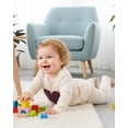 thumbnail image 5 of 6 Months Baby Girls Clothes 12 Months Girls 3 Pack Fall Winter Outfits Infant Girl Long Sleeve Top Pants 6PCS Clothing Set Red, 5 of 6