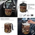 thumbnail image 4 of HUIACONG Cute Cow Vehicle Interior Accessories Elastic Automotive Seat Covers Anti-Slip Steering Wheel Protector Car Garbage Can Car Storage Box Rearview Mirror Cover Universal Fit 12 Pack, 4 of 6