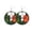 B, variant on St Patrick Earrings St. Patricks'S Earrings Irish Geometry Green Beards Green Hat Orgy