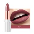 thumbnail image 1 of Lápiz labial mate hidratante de larga duración en forma de ciruela brillo de labios herramienta de maquillaje de labios (#04), 1 of 1