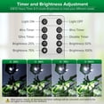 thumbnail image 7 of SANSI 40W Folding Wings LED Dimmable Indoor Grow Light with Remote Control, 7 of 7