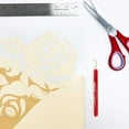 thumbnail image 2 of 12" x 3ft ROLL - SISER EASYWEED HTV - IRON ON HEAT TRANSFER VINYL (Cream), 2 of 3