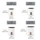 thumbnail image 3 of Bote de almacenamiento de alimentos Tupperware One Touch Reminder de 4 litros, juego de 4, 3 of 7
