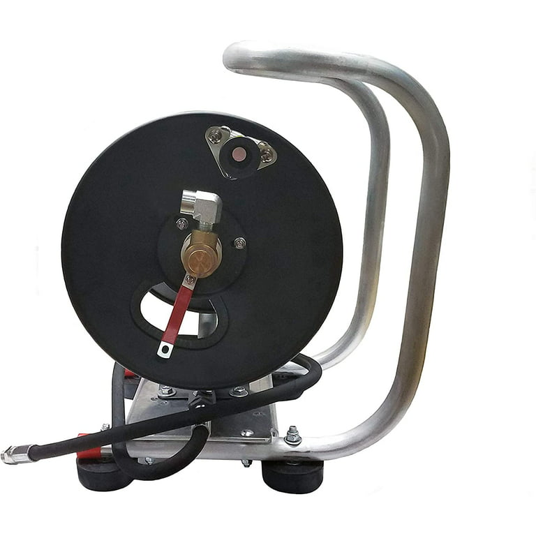 Ultimate Washer - Power Washer Hose Reel Kit for 200 ft of 3/8 in Pressure Washer Hose, 4000 PSI