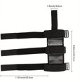 thumbnail image 3 of HLONK Sangle d'Extincteur en Tissu Noir Réglable avec Boucle de Sécurité pour Sécurité d'Urgence Conception de Sangle Réglable Points d'Attachement Solides, 3 of 7