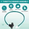 thumbnail image 4 of Black Throttle Sensor Assembly Compatible with Yamaha Golf Cart G19 G22 G23 G27, 4 of 5