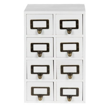 Gracie Oaks Kristian Apothecary Wood Vertical 8 Drawer Desktop Gracie Oaks Kristian Apothecary Wood Vertical 8 Drawer Desktop Organizer