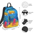 thumbnail image 2 of Balery Submarine And Landscape Mochila Ligera para Hombres y Mujeres – Resistente y Impermeable, Ideal para la Escuela, el Trabajo, los Viajes y el Uso Diario, 2 of 7