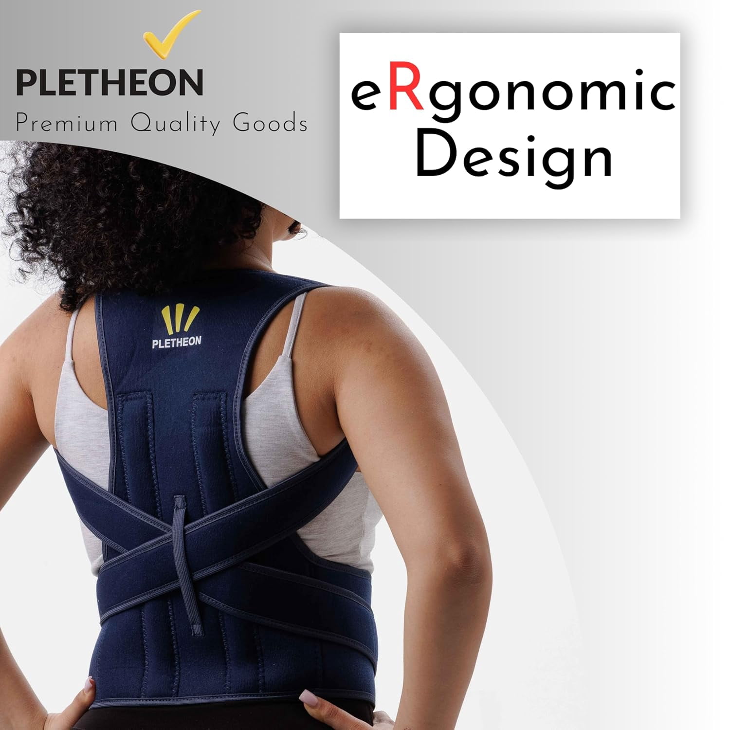 Adjustable Posture Corrector Belt for Men and Women Back Support Brace for Spine Alignment, Pain Relief & Shoulder Correction