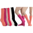 thumbnail image 2 of Ladies Colorful Fleece Knee High Socks Assorted 6 Pack 9-11 One Size, 2 of 2