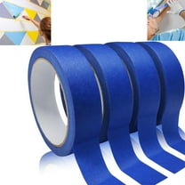 Tutuviw Masking Tape,Blue Painters Tape,0.94 Inch x 22 Yards Paper Tape,Multi-Surface Painters Tape for Wall Automotive Home Decoration Teaching Supplies,Clean Release Painter's Blue Tape