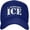 Blue, variant on I Support Ice Hat I Stand with Ice Hat Trucker Cap for Men Women Black