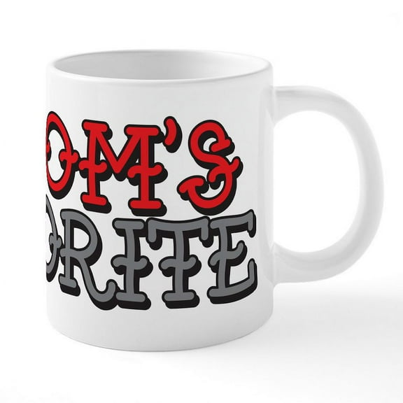CafePress - I'm Mom's Favorite - 20 Oz White Ceramic Mega Mug