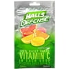 Halls Defense Sugar Free Citrus Drops, 25 ct