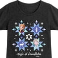 thumbnail image 3 of Disney Frozen 2 - Magic Of Snowflake - Toddler & Youth Girls Short Sleeve Graphic T-Shirt, 3 of 5
