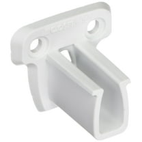 ClosetMaid Low Profile Wall Bracket - Easy Installation - 2 Pack, White