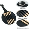 thumbnail image 4 of Leather Golf Tee Holder for Bag Belt, Hook to Golf Bag Belt Clip for Golf Bag, Luxury Leather Gift for Golfer Men Women, 4 of 8