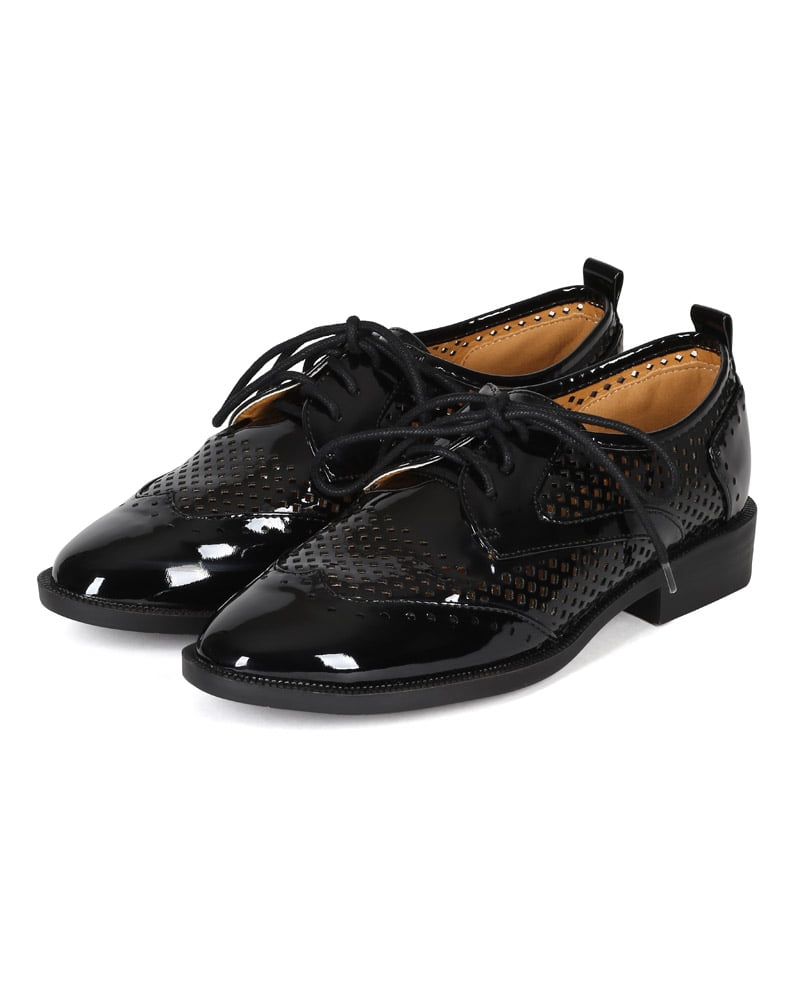 Liliana BI50 Women Patent Perforated 