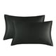 thumbnail image 2 of Funda de almohada de seda sintética Funda de almohada Funda de almohada de lijado Funda de almohada de color sólido, 2 of 6