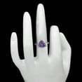 thumbnail image 2 of Natural Amethyst Concave - Brazil 925 Sterling Silver Ring s.7.5 Jewelry DGR1109_A_7.5 R-1020, 2 of 6
