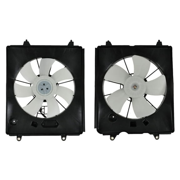 TRQ Radiator Cooling Fan Assembly Fits 2010-2011 Honda CR-V RFA87909