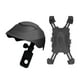 thumbnail image 3 of Visera para teléfono de motocicleta con parasol, moderna, giratoria 360 grados, antideslizante. Negro, 3 of 9