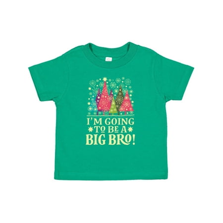 

Inktastic Christmas Big Bro Announcement Boys Brother Gift Toddler Boy Girl T-Shirt