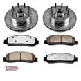thumbnail image 3 of PowerStop Front Z36 Truck & Tow Carbon-Fiber Ceramic Brake Pad and Drilled and Slotted Rotor Kit Fits: FORD Select Models K1796-36, 3 of 9