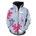 thumbnail image 1 of Sudadera con capucha y cremallera para hombre, diseño de mariposa de dibujos animados, unisex, de gran tamaño, con capucha, chaquetas, estampado 3D, para primavera y otoño., 1 of 6