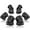 CC All Black, variant on Kids/Youth Knee Pad Elbow Pads Guards Protective Gear Set for Roller Skates Cycling BMX Bike Skateboard Inline Skatings Scooter Riding Sports