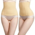 thumbnail image 2 of Odeerbi Shapewear for Women 2025 Tummy Control Waist Trainer Bodysuit Corset High Waist Draw Back Body Shaping Slimming Waist Shapewear Beige, 2 of 7