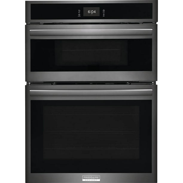 Frigidaire Gallery GCWM3067AD 30 inch Black Stainless Wall Oven and