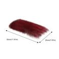 Furry Car Armrest Cover Car Center Console Cover Pad Car Soft Console