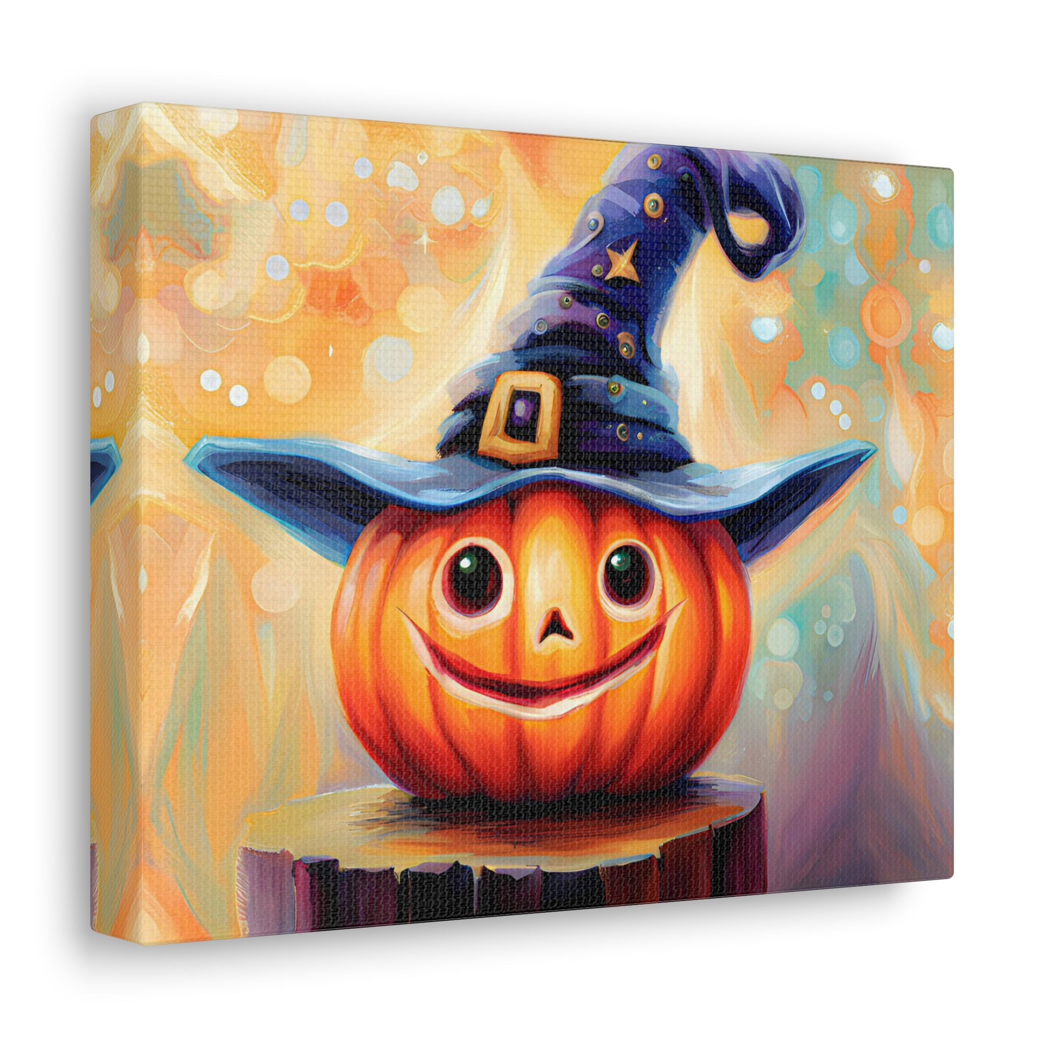 Mazevoo Halloween Wall Art Canvas | Cute Indoor Print Aesthetic ...