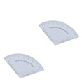 thumbnail image 1 of 2 Pcs Règle de Dessin Rapide pour Sourcils Outil de Cartographie Microblading Guide de Dessin Maquillage Permanent Fournitures de Tatouage Réutilisable, 1 of 5