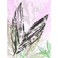thumbnail image 3 of SARA Design 19x24 Black Modern Framed Museum Art Print Titled - Leaf Study rose I, 3 of 5