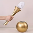thumbnail image 5 of Gold Toilet Brush with Base, Long Handle Cleaning Brush for Bathroom, 5 of 5