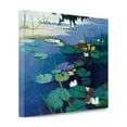 thumbnail image 2 of Tangletown Fine Art 'Water Lilies' Print on Wrapped Canvas, 2 of 2
