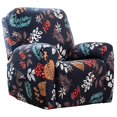 thumbnail image 3 of Ensemble de 4 Housse de Fauteuil Inclinable Haute Élasticité 1siège Canapé Souple Housse de Fauteuil Inclinable Imprimé Housse de Protection de Meubles, 3 of 10