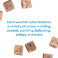 thumbnail image 3 of Yoga Dice Chronicle Books, 7 dados de madera para posturas de yoga, 3 of 4
