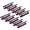 Dark Brown, variant on 10 Pack Self-Stick Push Pull Helper ABS Plastic Wardrobe Handle Instant Cabinet Drawer Furniture Handles (Black)