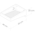 thumbnail image 4 of Lavadero sin pileta blanco kit Z VERSAPLAS LS43B03Z, 4 of 4