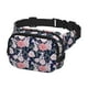 thumbnail image 2 of Disketp Rose Flowers Riñonera de Doble Capa, Bolsa de Cintura Ajustable para Viajes, Correr y Senderismo, Riñonera Ligera para Hombre y Mujer, 2 of 9
