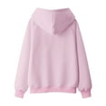 thumbnail image 3 of AherBiu Sweatshirt for Women Hoodie Lightweight Fleece Lined Long Sleeve Pullover Tops with Pocket, 3 of 3