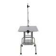 thumbnail image 6 of 36" Folding Dog Pet Grooming Table, Portable Dog Grooming Table with Arm Noose & Mesh Tray, Home Pet Bathing Station with Adjustable Height Arm, 6 of 7