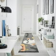 thumbnail image 4 of Yayeee Hallway Runner Rug 2'x6' Non Slip Machine Washable with Rubber Backing, Cute Ghosts, 4 of 8