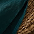thumbnail image 6 of HOMBOM Womens Embroidered Dresses Maxi Cotton Linen Long Plus Size 3/4 Sleeve Vacation Shift Dress for Ladies Crew Neck, 6 of 9