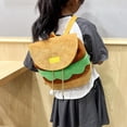 thumbnail image 2 of Mochila de Felpa de Hamburguesa Sunnimix Pequeño Regalo Creativo de Moda, 2 of 8