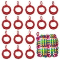 thumbnail image 1 of Uxcell 100 Pcs Bucles de Repuesto para Telar de Agarraderas, Bucles de Repuesto Elásticos para Tejer en Colores Arcoíris para Manualidades DIY para Niñas, Telar de 7" de Tejer, Rojo, 1 of 6